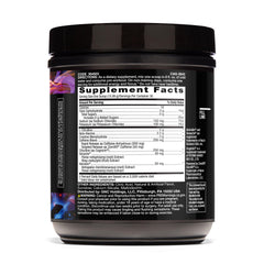Beyond Raw LIT V2 label close-up showing ingredients and flavor