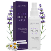 Beyond Wicks pillow spray lavender chamomile bottle for calming bedtime scent