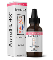 Bezwecken PhytoB-L 4x topical oil bottle ready for convenient on-skin application.