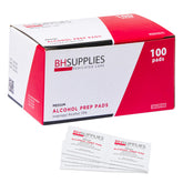 BH Supplies Alcohol Prep Pad soft and absorbent for gentle cleaning.