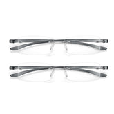 Bhigh blue light reading glasses front view for desk work and gaming comfort