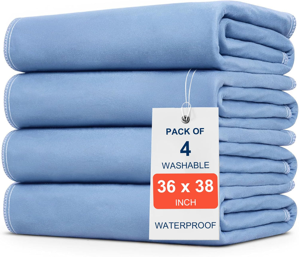 BHVESLL bed pad 36x38 with reliable absorbency for bed protection.