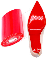 BHXANZOU red bottom sole protector applied for seamless Louboutin color match