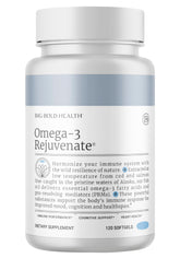 BIG BOLD HEALTH Omega-3 Rejuvenate bottle front with high-quality omega-3 formula