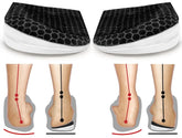 BIGGCOOL Corrective Insoles close-up highlighting medical-grade PU gel for all-day comfort.