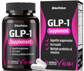 BIKAYALUE GLP-1 bottle front offers sleek packaging with metabolic support potential