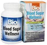 Bio Nutrition Blood Sugar Wellness bottle front view for daily wellness routine