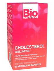 Bio Nutrition Cholesterol Wellness bottle for daily routine