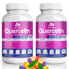 BioVitalica Quercetin Gummies bottle ready for daily immune support.