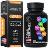 BIOACTIVE LABS Fertility Supplements for Men bottle for male vitality and fertility support