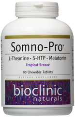 Bioclinic Naturals Somno Pro Tropical Breeze bottle for effortless nightly routine.