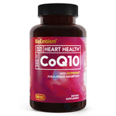 BioEmblem CoQ10 softgels bottle: high-absorption daily energy support.