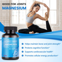 BioEmblem capsules pour illustrating easy daily magnesium intake for ongoing support.