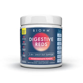 BIOHM Digestive Reds container shown for daily gut support