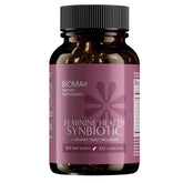 BIOMA Feminine Health Synbiotic bottle front view for daily microbiome support