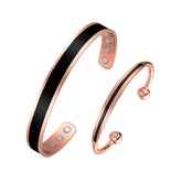 BioMag copper magnetic bracelets set for everyday style and versatility