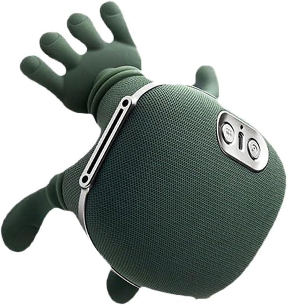 Bionic Heated Massager Master on the neck with 4D kneading for full coverage.