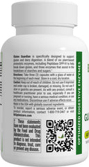 Serving suggestion with three capsules for digestion support