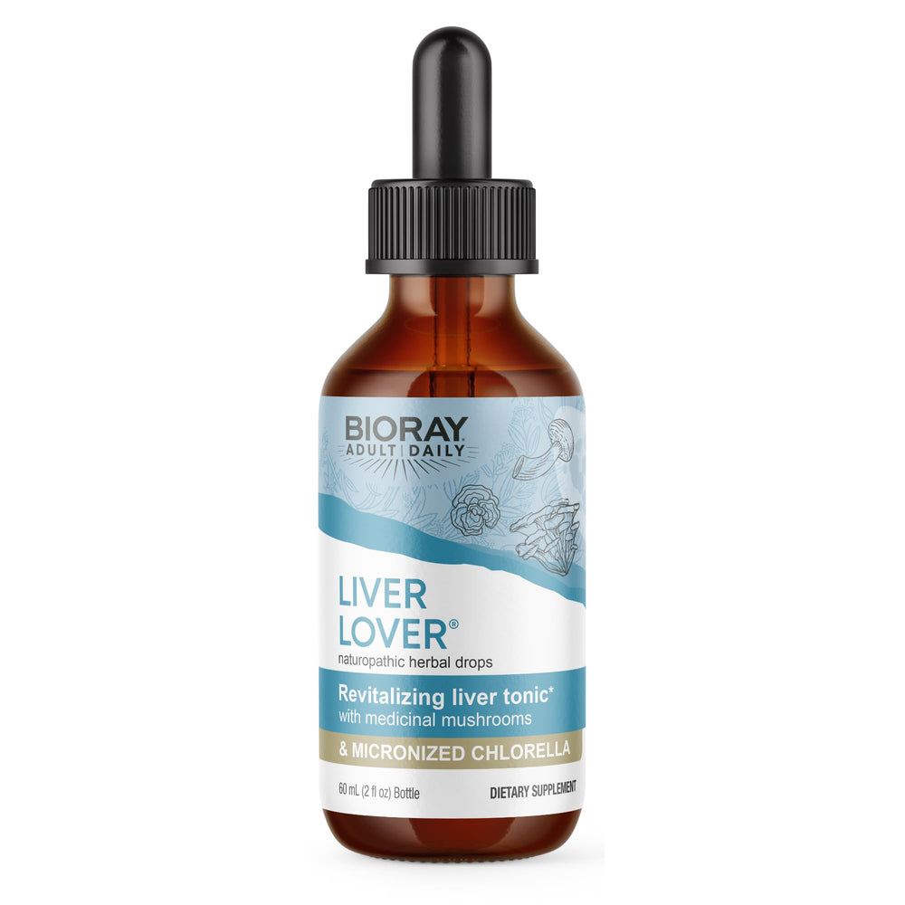 BIORAY Daily Liver Lover bottle pour supports liver and adrenals for daily energy