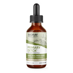 BIORAY Daily Primary Detox bottle label—herbal blend for daily toxin support.