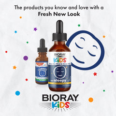 BIORAY Kids NDF Maple bedtime dose shown for a soothing night routine.