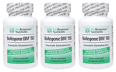 Bioresponse DIM 150 bottle front in a three-pack for daily wellness support