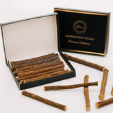 BIORR Licorice Root Sticks in a 10 cm box, ideal for gifting and daily use.