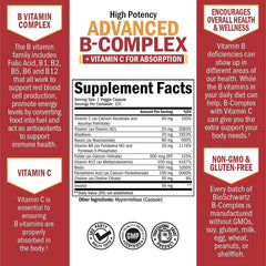 BioSchwartz B Complex tablets close-up highlighting purity and third party testing.