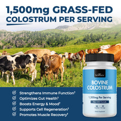 BioSchwartz Colostrum grass-fed sourcing emphasizes clean, natural nutrition.