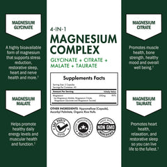 BioSchwartz Magnesium Complex capsules shown for easy daily use and muscle relaxation.