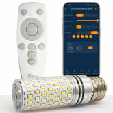Bioset LED Wake-Up Light with sunrise simulation for gentle morning wake-up and natural rhythm
