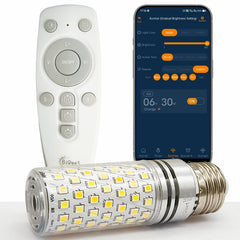 Bioset LED Wake-Up Light with sunrise simulation for gentle morning wake-up and natural rhythm