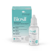 Biosil Collagen Generator bottle and dropper for easy daily skin support.