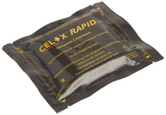 Biostat Celox Rapid Z-Folded Gauze gel-seal action helps seal wounds