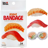 BioSwiss Sushi Bandages multi-style set protecting minor wounds with kid-friendly designs
