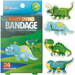 BioSwiss tiritas dinosaurio para proteger cortes con estilo y diversión