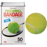 BioSwiss vendajes forma pelota tenis, 50 unidades, ideal para protección de cortes en casa.