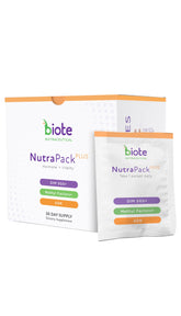 Biote NutraPackPlus hormone balance packaging for a convenient routine