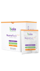 Biote NutraPackPlus hormone balance packaging for a convenient routine