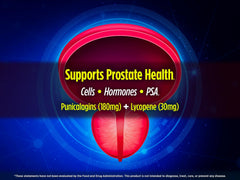 Biotest P-Well capsule detail featuring lycopene content for antioxidant support