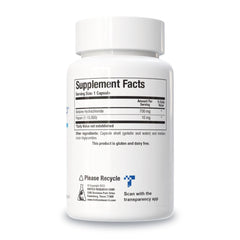Biotics Research Betaine Plus HP bottle back, high-potency stomach support ingredients