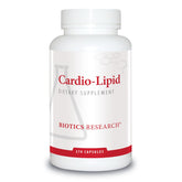 Biotics Research Cardio-Lipid bottle shown, suggesting cardiovascular support possibilities.