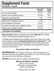 GTA-Forte bottle pour showing easy daily dosing for hormone balance