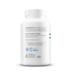 Biotics Research phosphatidylcholine softgel label — shows purity and liver support potential.
