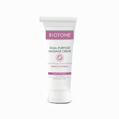 Biotone DPC7ZT cream massage texture shows luxurious glide and skin-softening results.