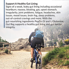 BioTrust Gut Reg capsules arranged for daily digestion support.