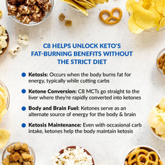 BioTrust Keto Elevate coffee creamer pour for clean energy without sugar.