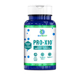 BioTrust Pro-X10-2.0 bottle showing convenient daily probiotic support