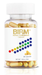 BIRM bottle front view promotes immune health with Dulcamara extract