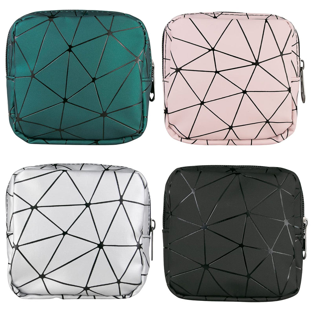 Bolsas Bisanzoya de almacenamiento sanitarias, cuatro piezas, privacidad al viajar.